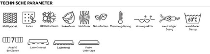Austin Air Latex-technische Parameter