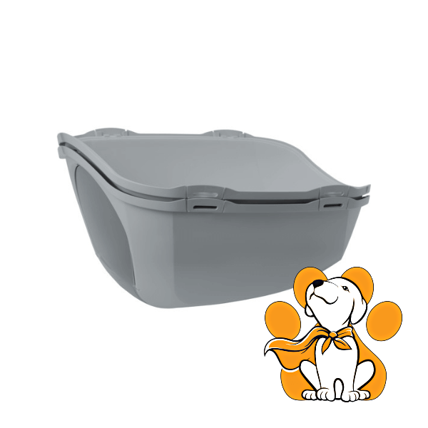 Thumbnail: Moderna Mega Smart Cat Grey, Toalet Za Mačke U Sivoj Boji