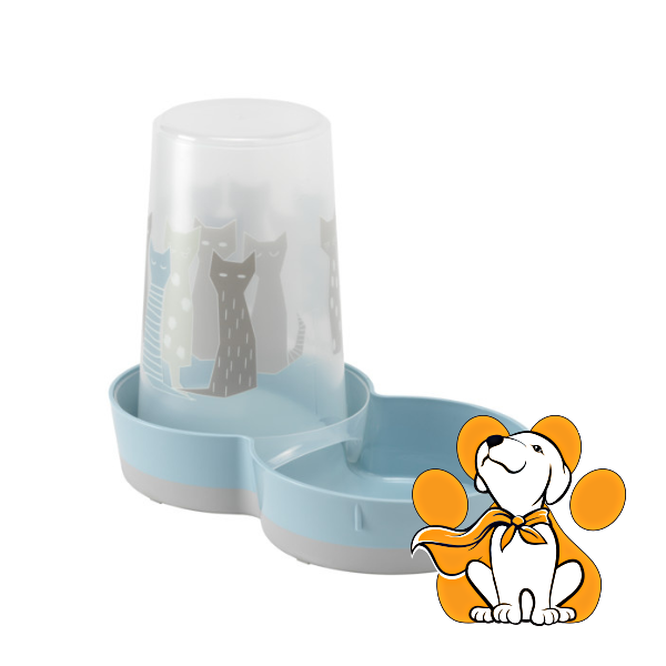 Moderna Tasty Large Maasai Blue 1.5l, Hranilica/Pojilica Za Mačke