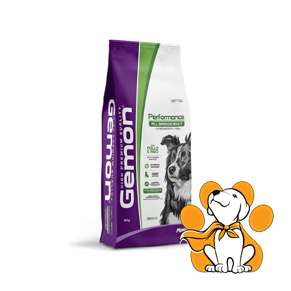 Gemon Performance All Breeds Adult Chicken & Rice 20kg, Hrana Za Aktivne Pse