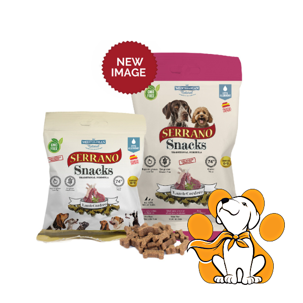 Mediterranean Natural Serrano Dog Lamb Flavour 100g, Poslastice Sa Jagnjetinom