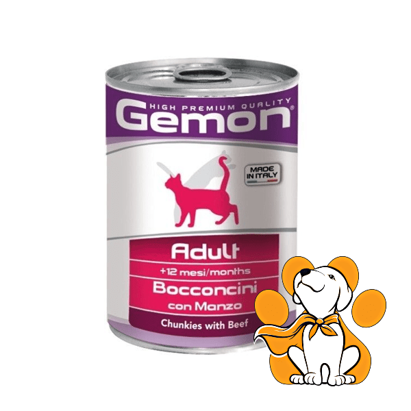 Gemon Cat Adult Chunkies With Beef 415g, Hrana Za Mačke Sa Komadićima Govedine