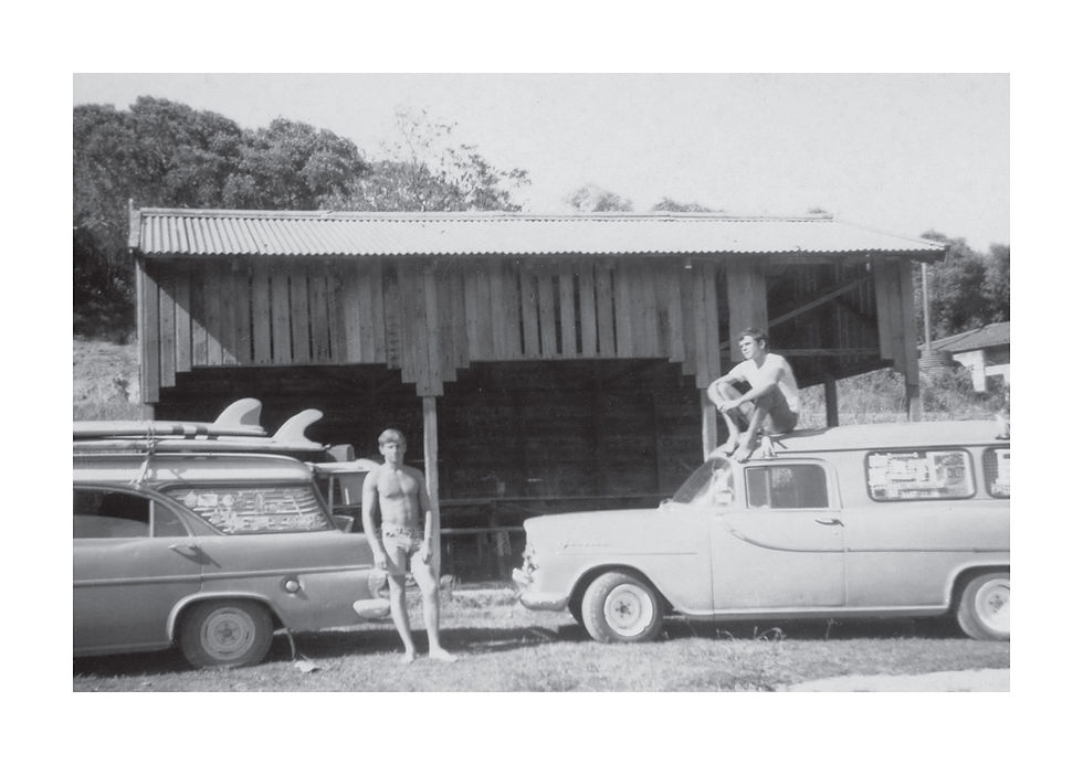Thumbnail: A4 black & white prints _ original photos by JPW of the 60's surf era