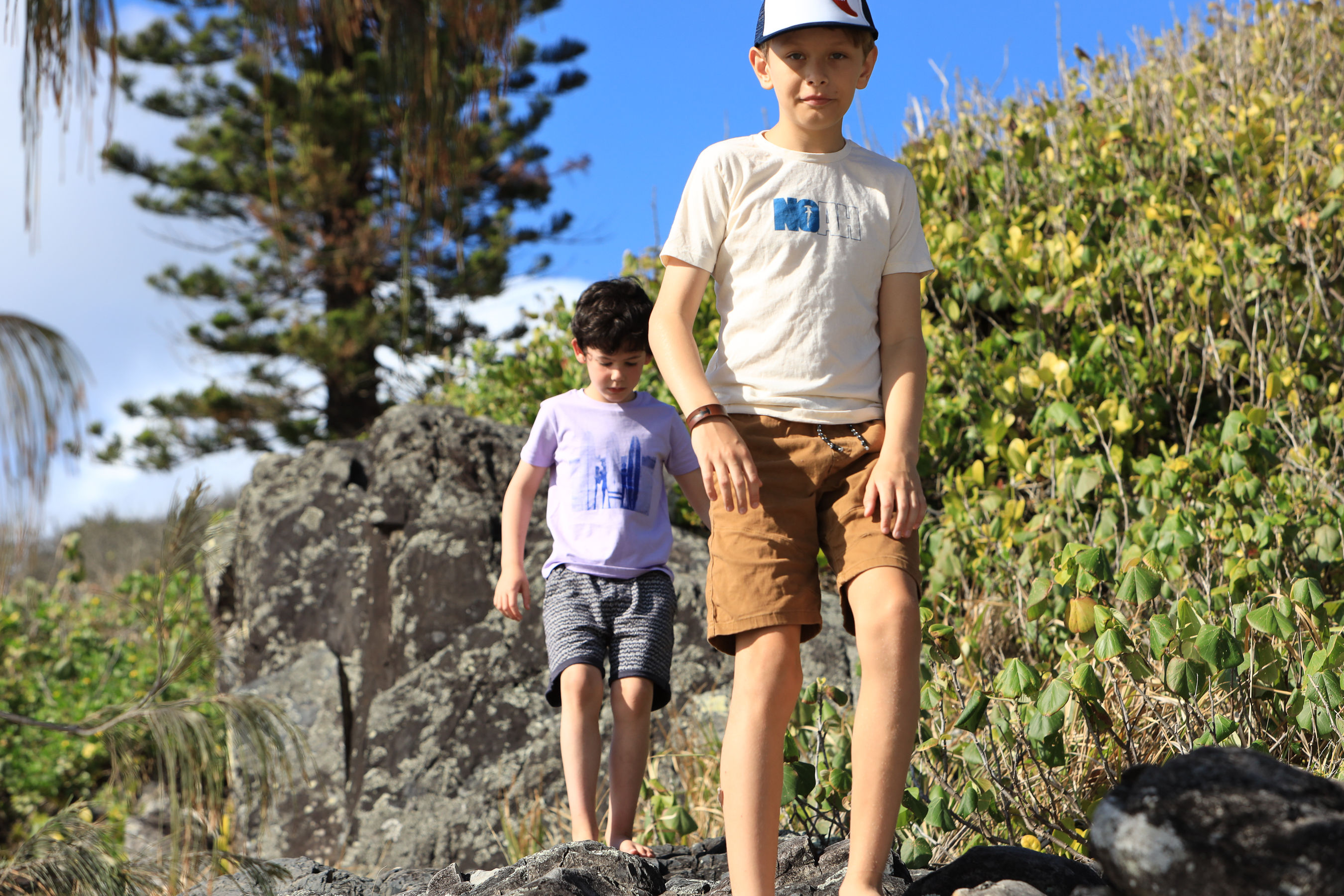 noah kids t-shirt _ mini creator - raw