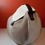 Miniature : sac set de table cuir plastique beige marron taupe rond unique upcyclé recyclé grand luitwin design textiles