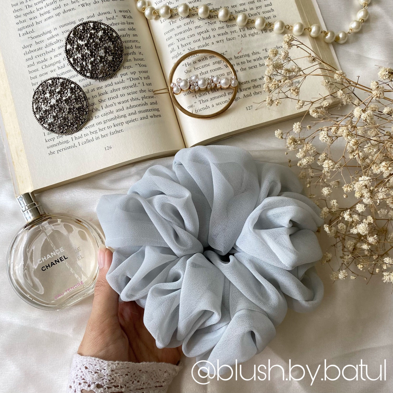 Powder blue XXL Fluffy