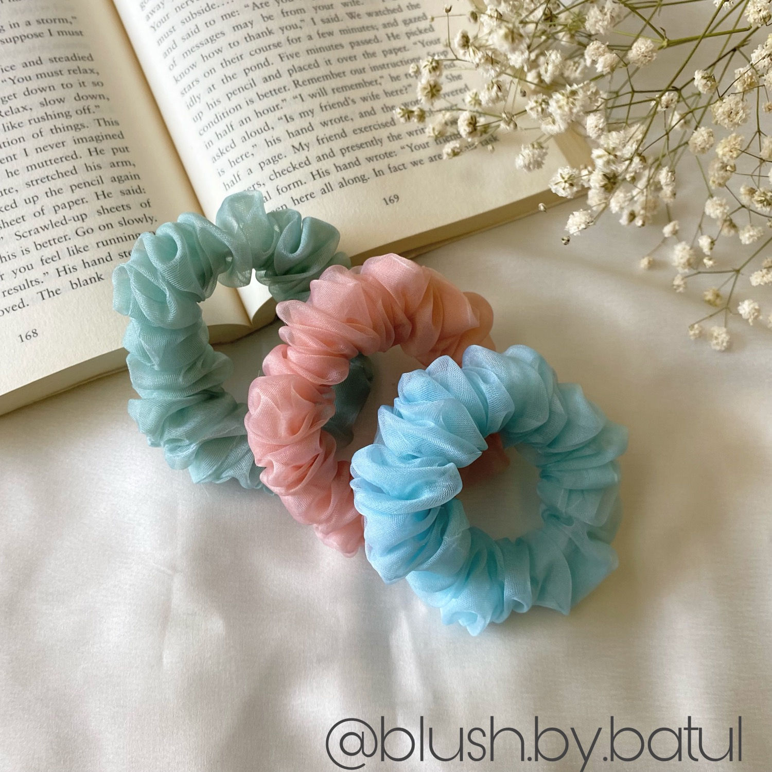 Pastel organza skinnies