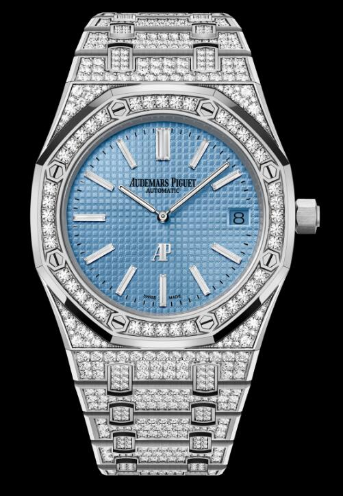 Audemars Piguet ROYAL OAK JUMBO EXTRA-THIN 39mm Watch 15202BC.ZZ.1241BC.02 content media