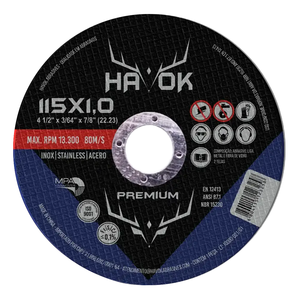Disco de Corte - HAVOK PREMIUM