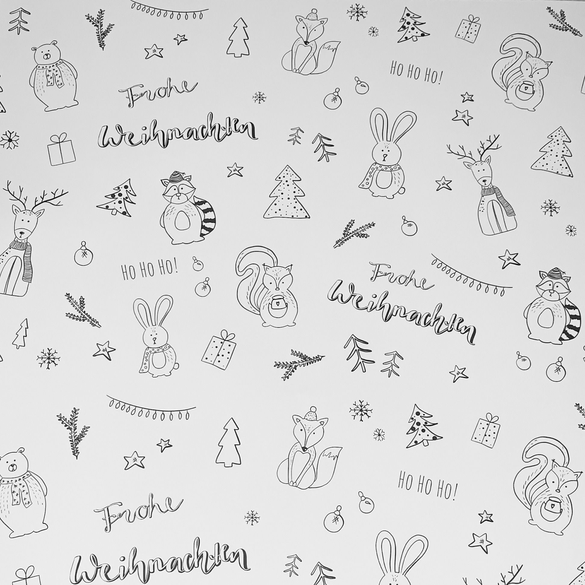 Waldtiere zum Ausmalen