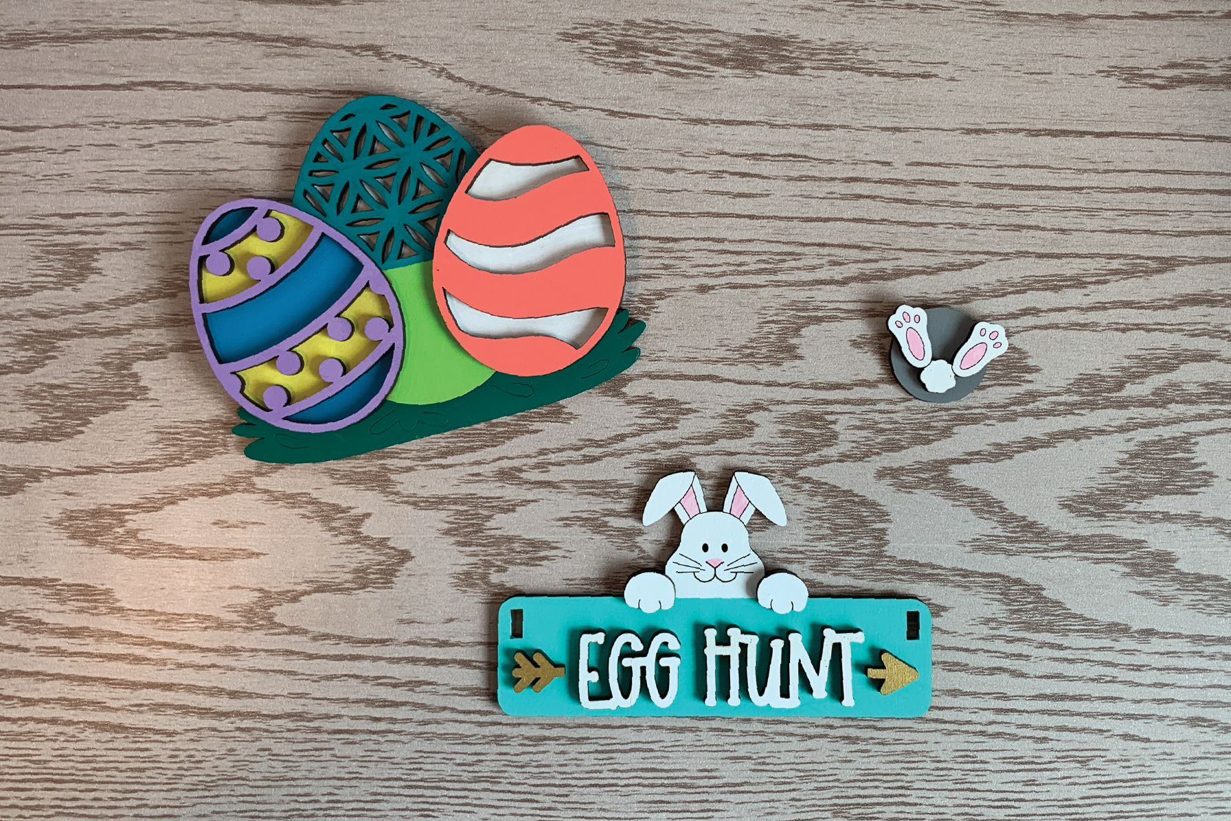 Egg Hunt Farm Truck Insert