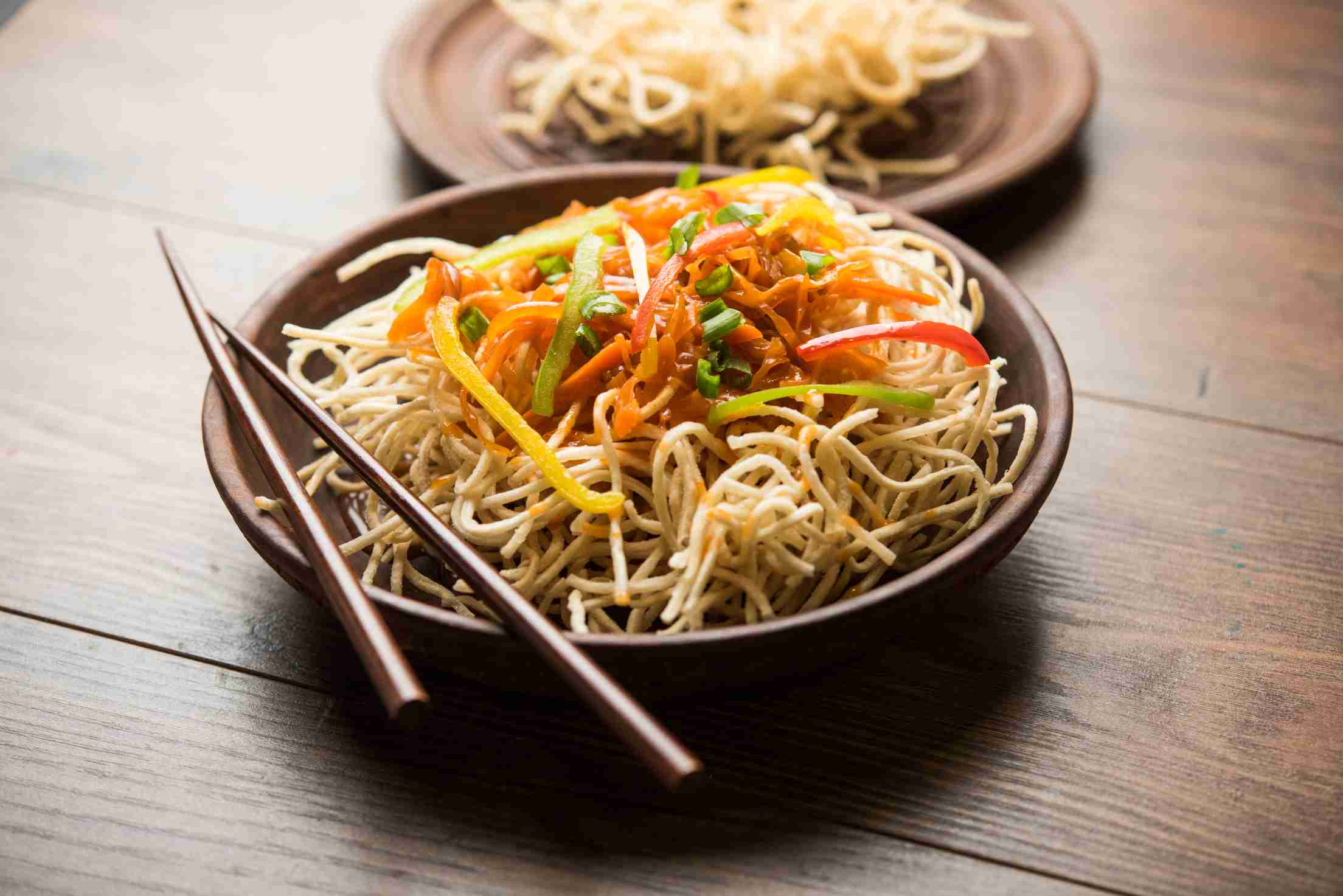 Arranged Food and Objects