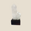Miniatura: Ponta de Cristal de Quartzo com pedestal