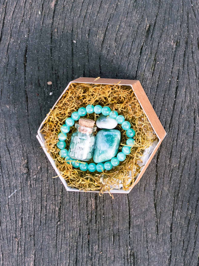 Kit Elo Natural - Quartzo Verde