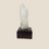 Miniatura: Ponta de Cristal de Quartzo com pedestal