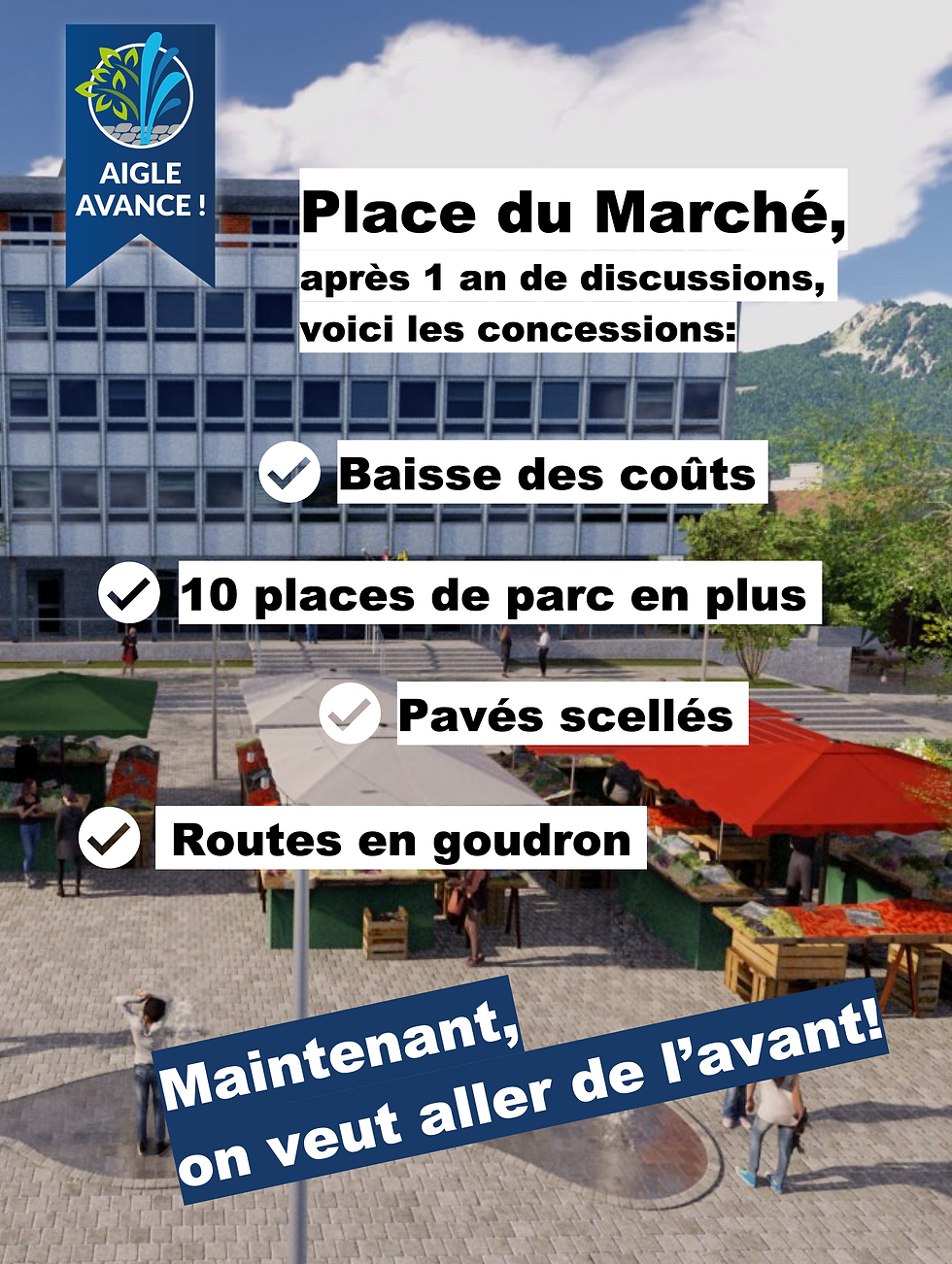 Tout-ménage Aigle Avance