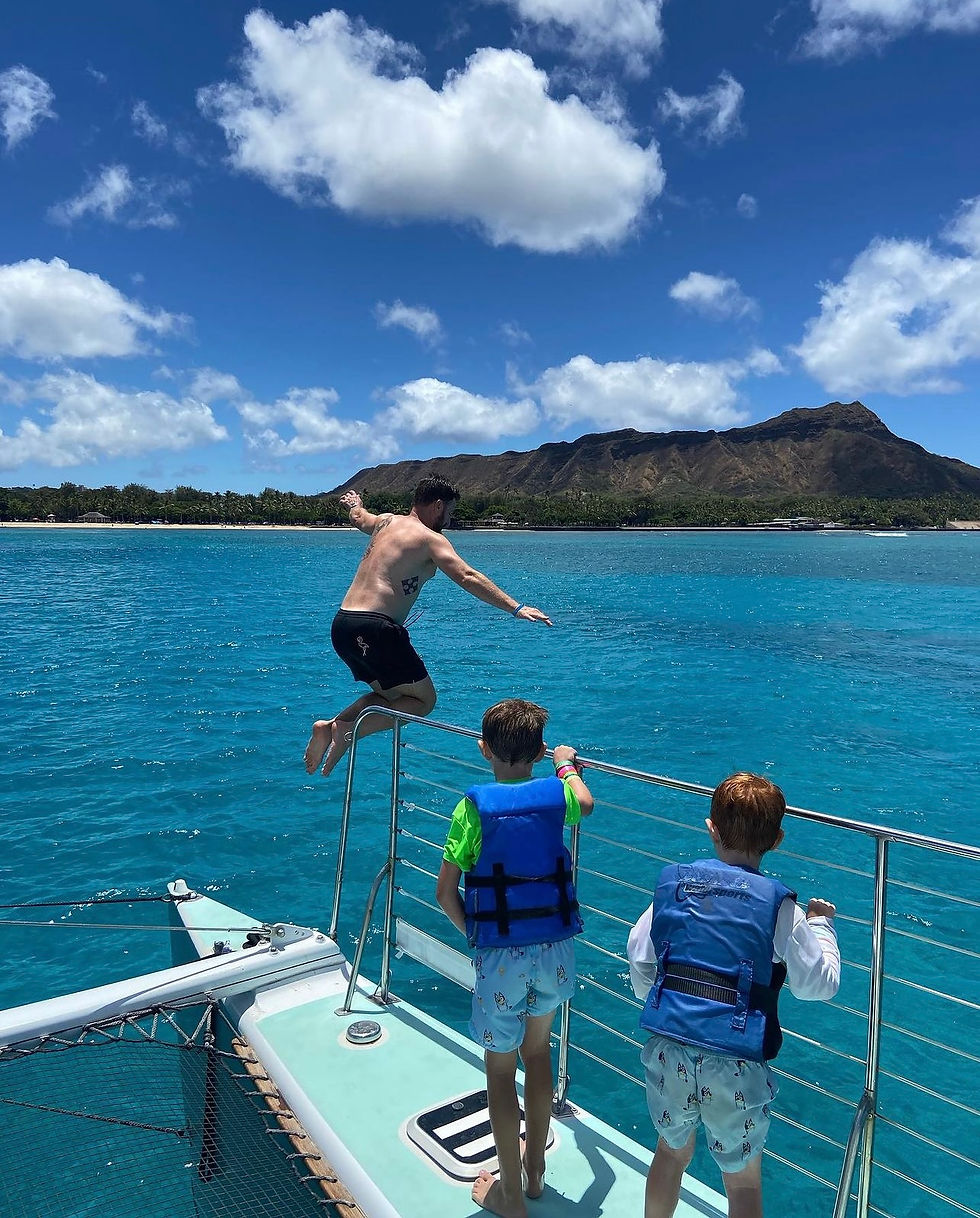 Kid friendly boat in honolulu, hawaii