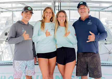 Sail Hawaiian Style Catamaran Crew