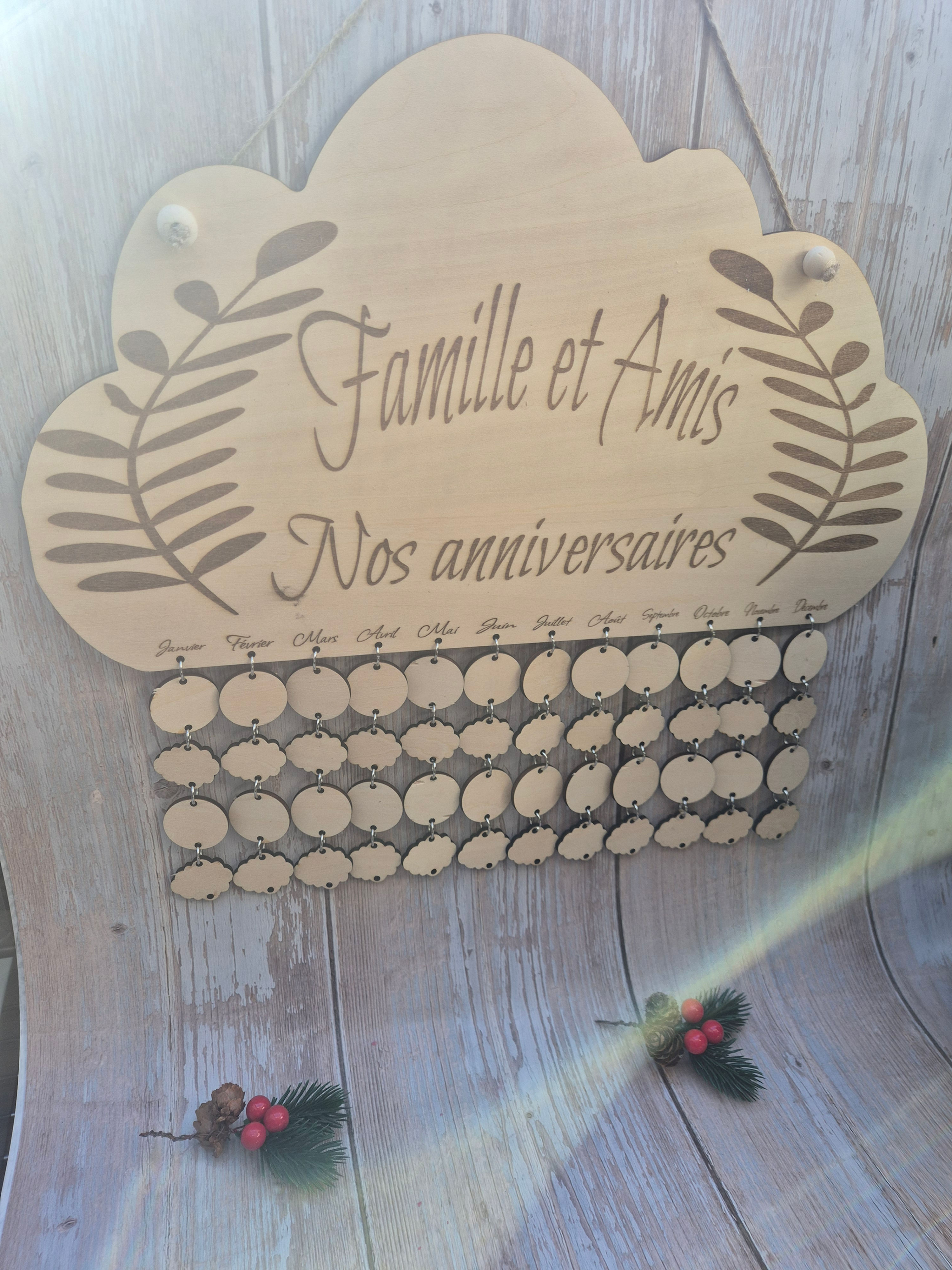 Mémo date anniversaire