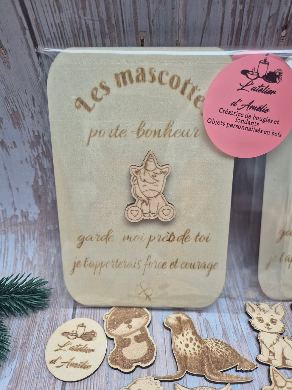 Miniature : Les mascottes 