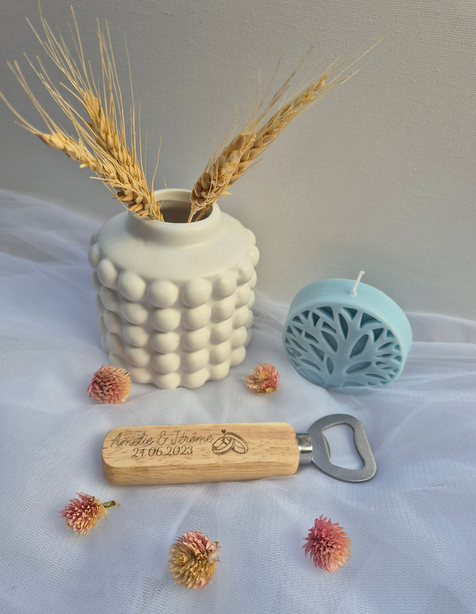 Décapsuleur en bois personnalisable