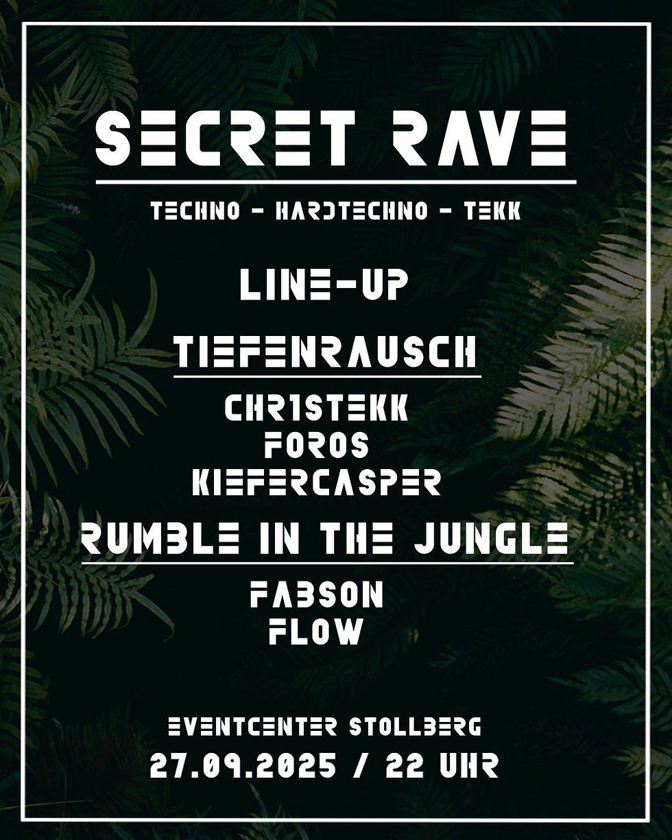 SECRET RAVE