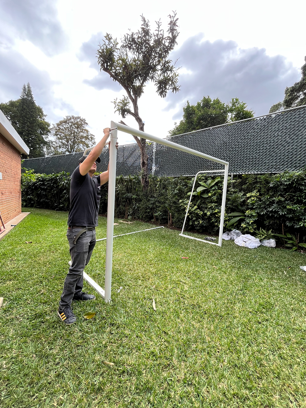Miniatura: Porterías de fútbol 3x2Mts 
