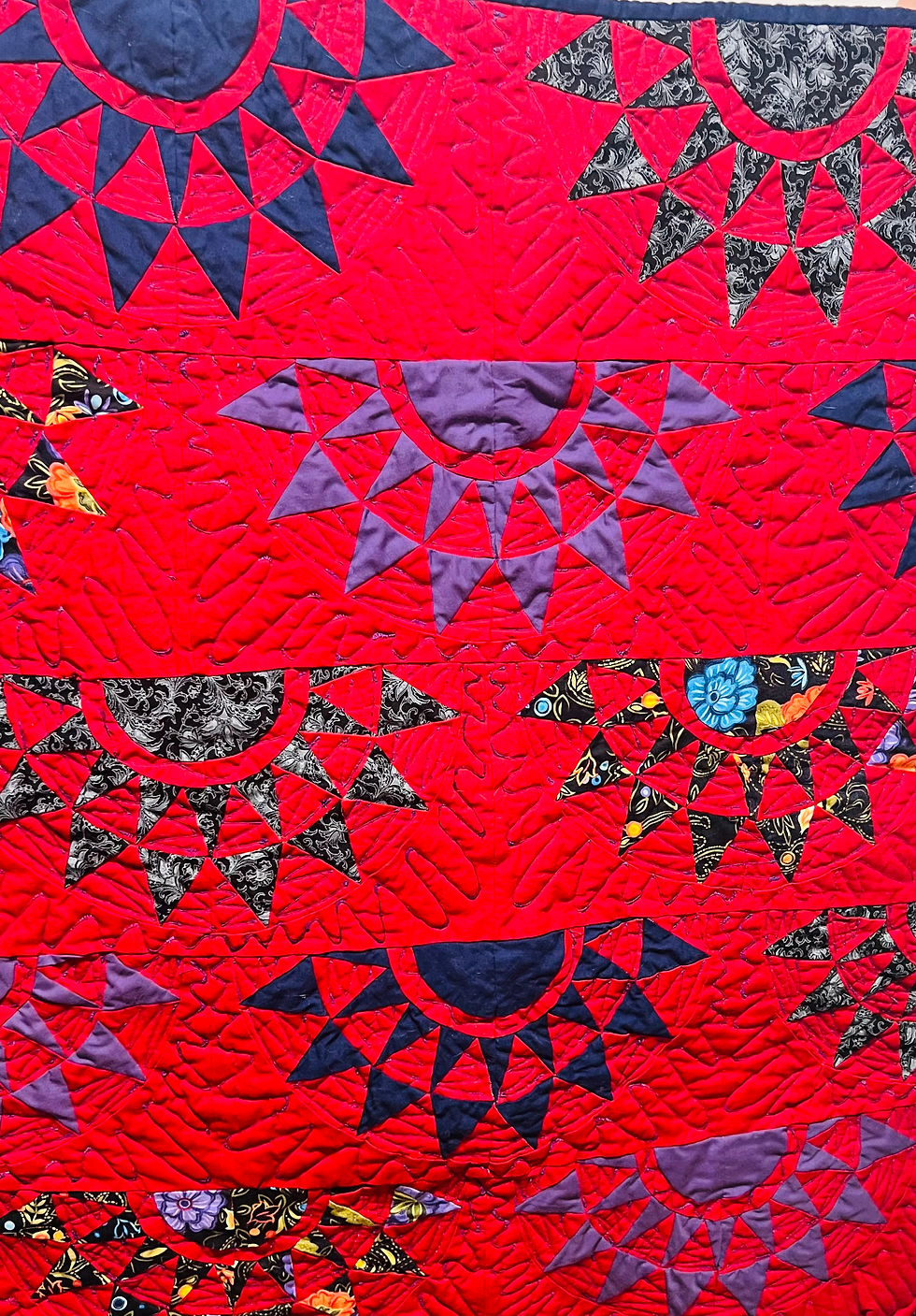 FRONT - Handmade Holiday Quilt Specs: 27"x34" (Includes Shipping & Handling)