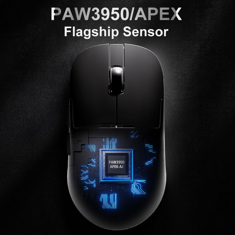 Thumbnail: AJAZZ AJ159 APEX/AJ159PRO Wireless Gamer Mouse with RGB Magnetic Charging Base L
