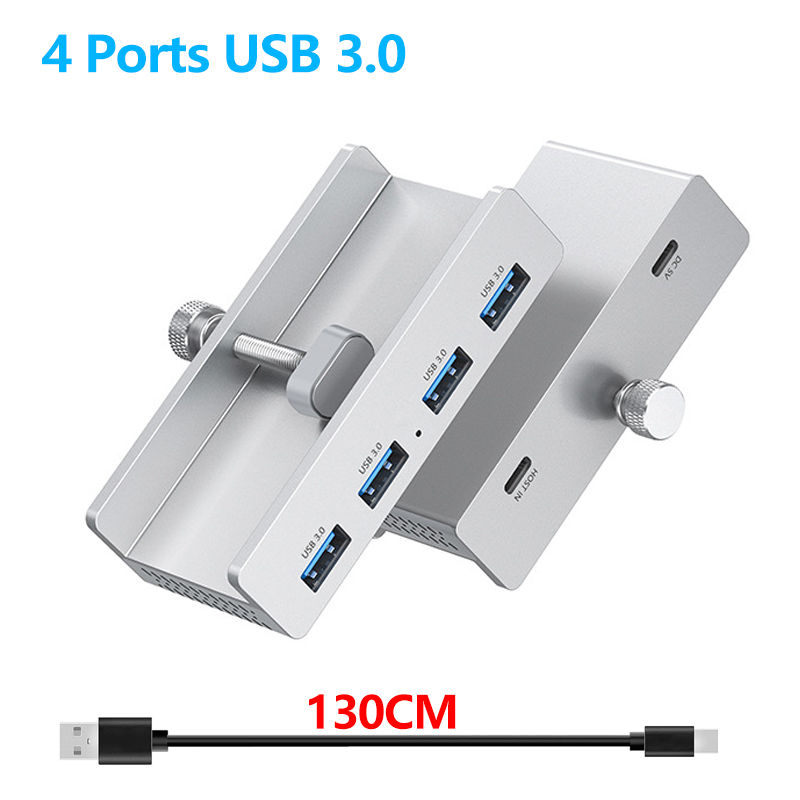 Thumbnail: 10Gbps HUB USB3.2/3.0/2.0 Splitter Adapter Universal External Multi Clip Dock Fo