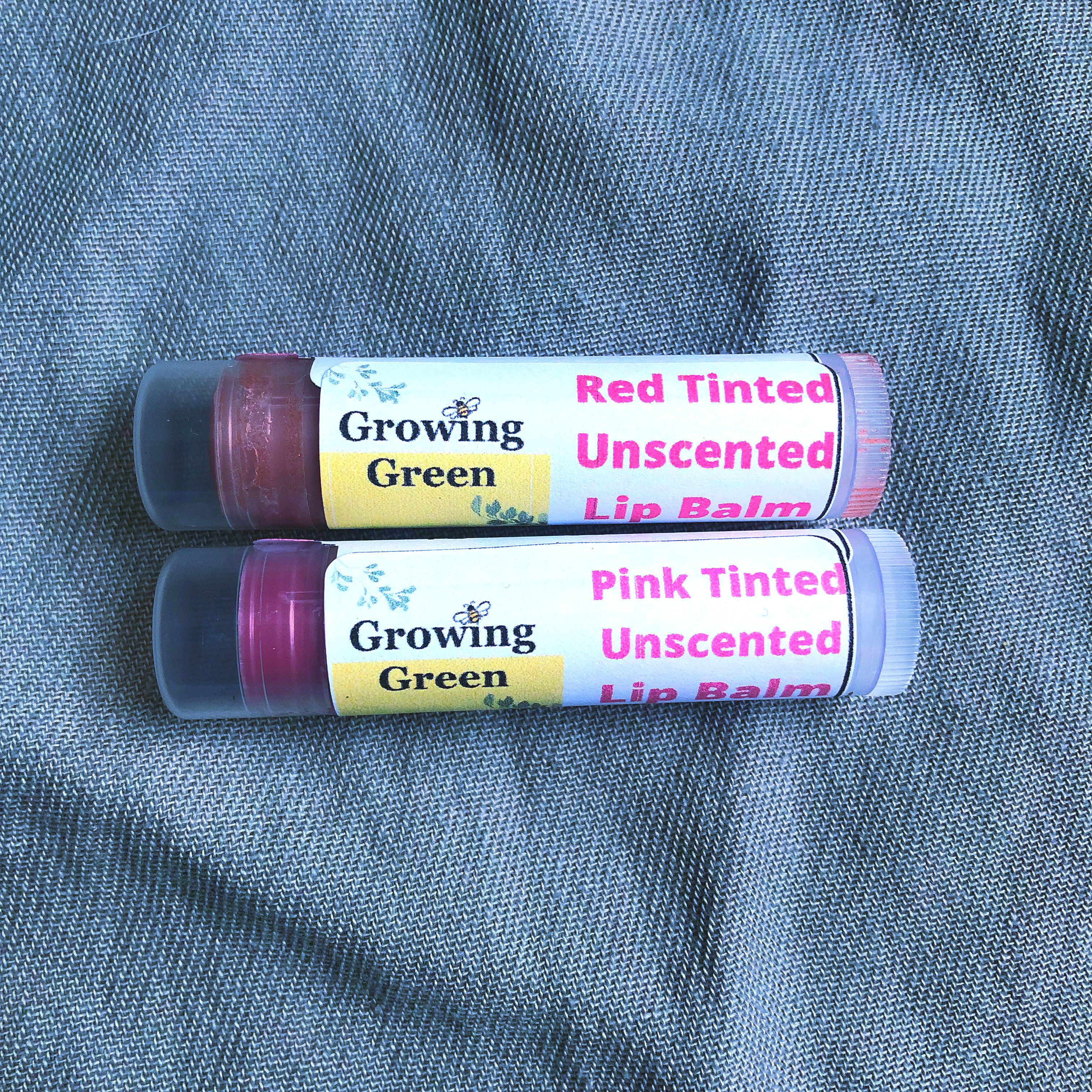 Tinted Lip Balm Tubes