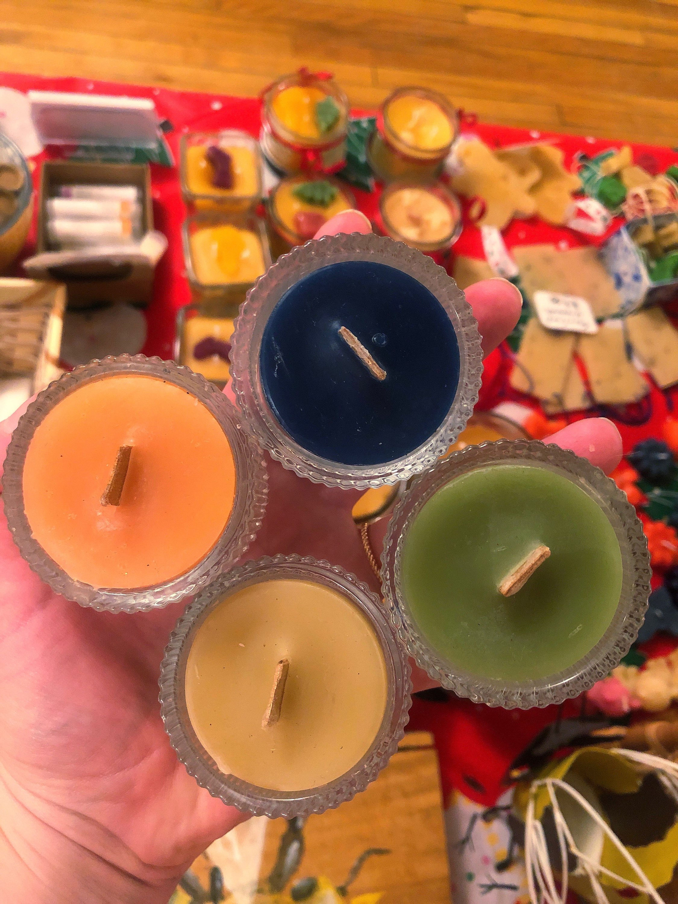 Big Glass Tea Lights