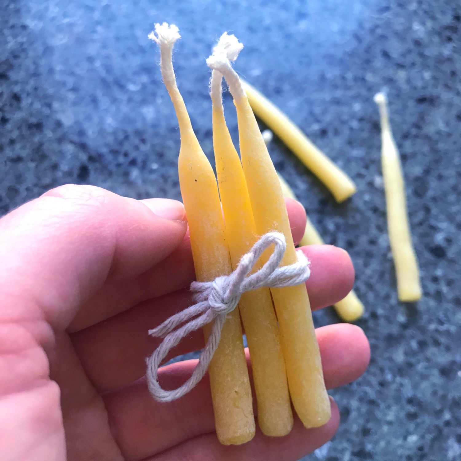 Birthday Pillar Candles