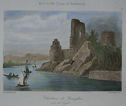 Early Drawing of Dunglass Castle