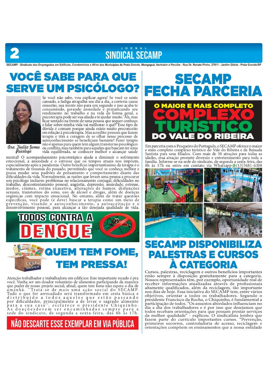 Jornal Agosto 2025 - Secamp