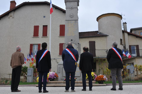 11 novembre : A Renaison, une commémoration sans bruit et sans public