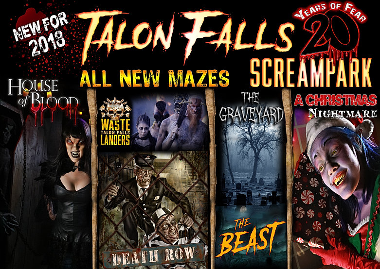 Haunted Attraction United States Talonfallsscreampark
