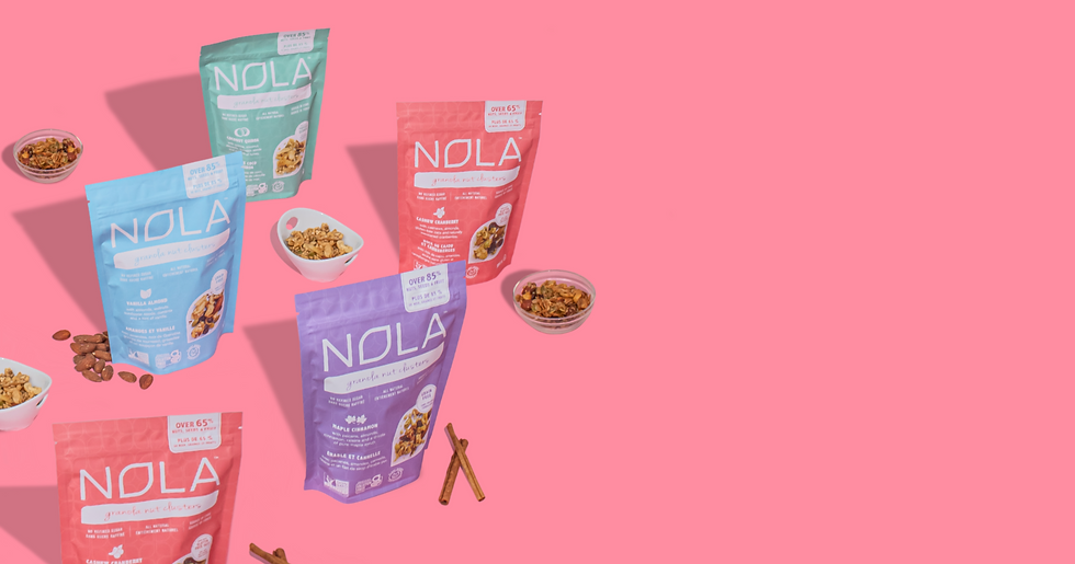 Nola Baking Granola Flavours