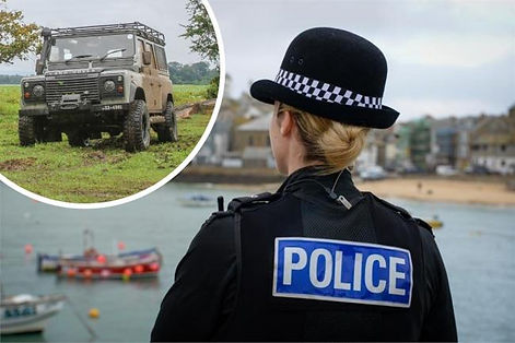 Police rural team short video on off-roading in Cornwall