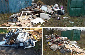 Three fly-tippers fined following action by Durham County Council