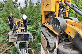 Stolen rural machinery hidden in Ringwood found by police