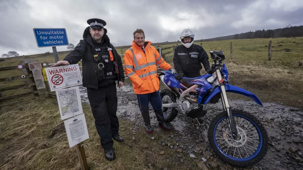 County Durham beauty spot damaged by off-road vehicles