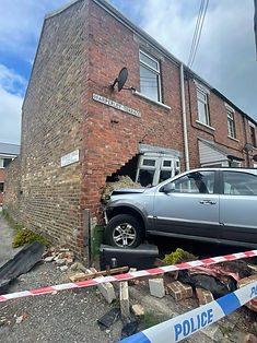Car ploughs into home in Village in County Durham