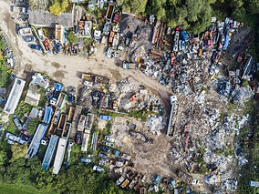 Latest photos of illegal waste site near Wimborne