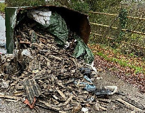 Mitchell Cooper jailed for asbestos fly-tip at Lee Drive, Romsey