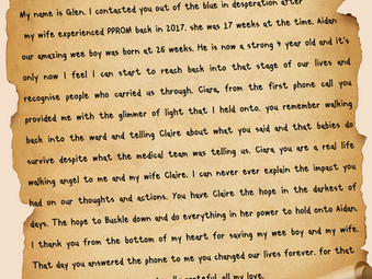 The power of one phone call...