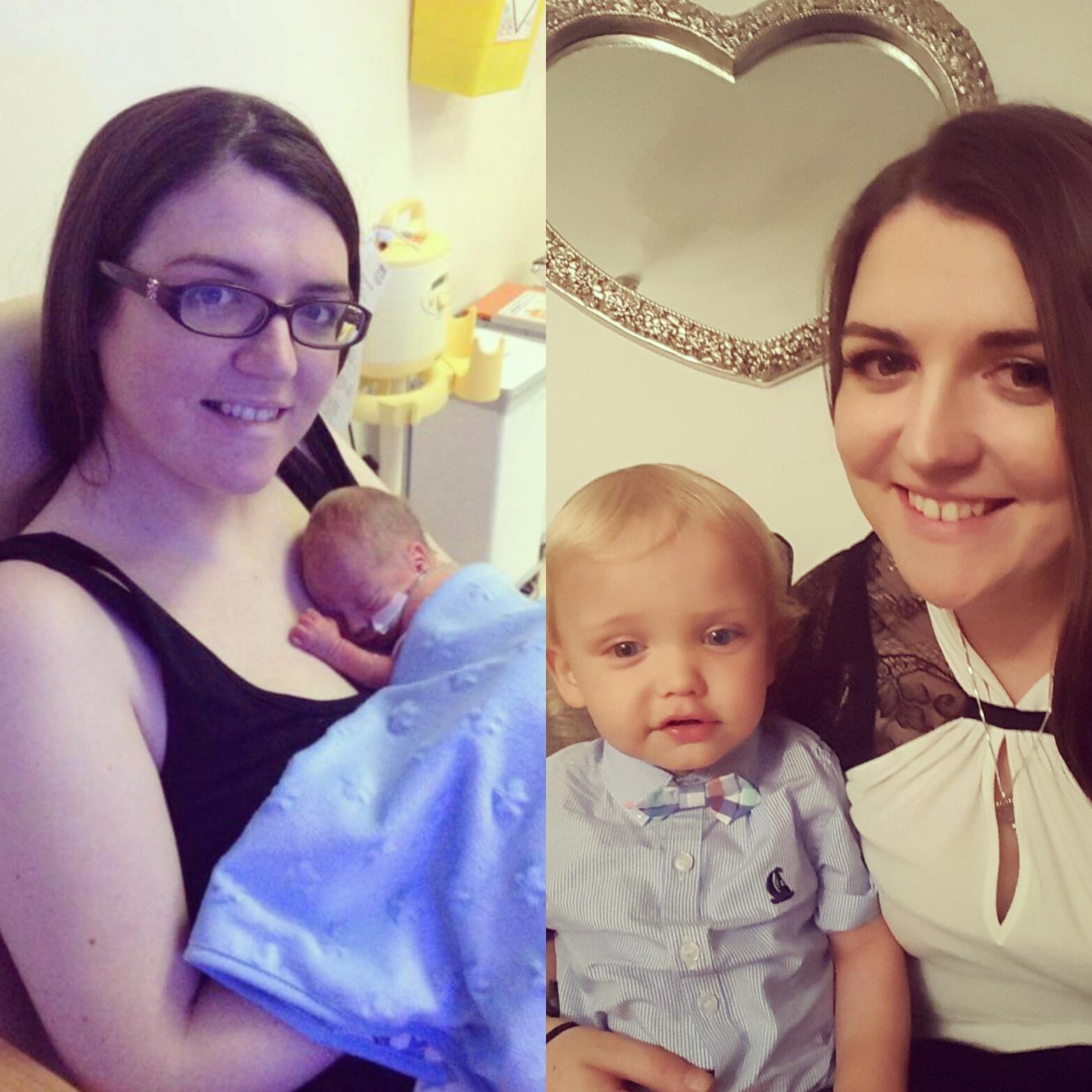 Dylan with mum Joanne Rainey