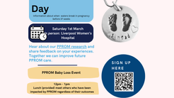 PPROM Baby loss Event; March 2025