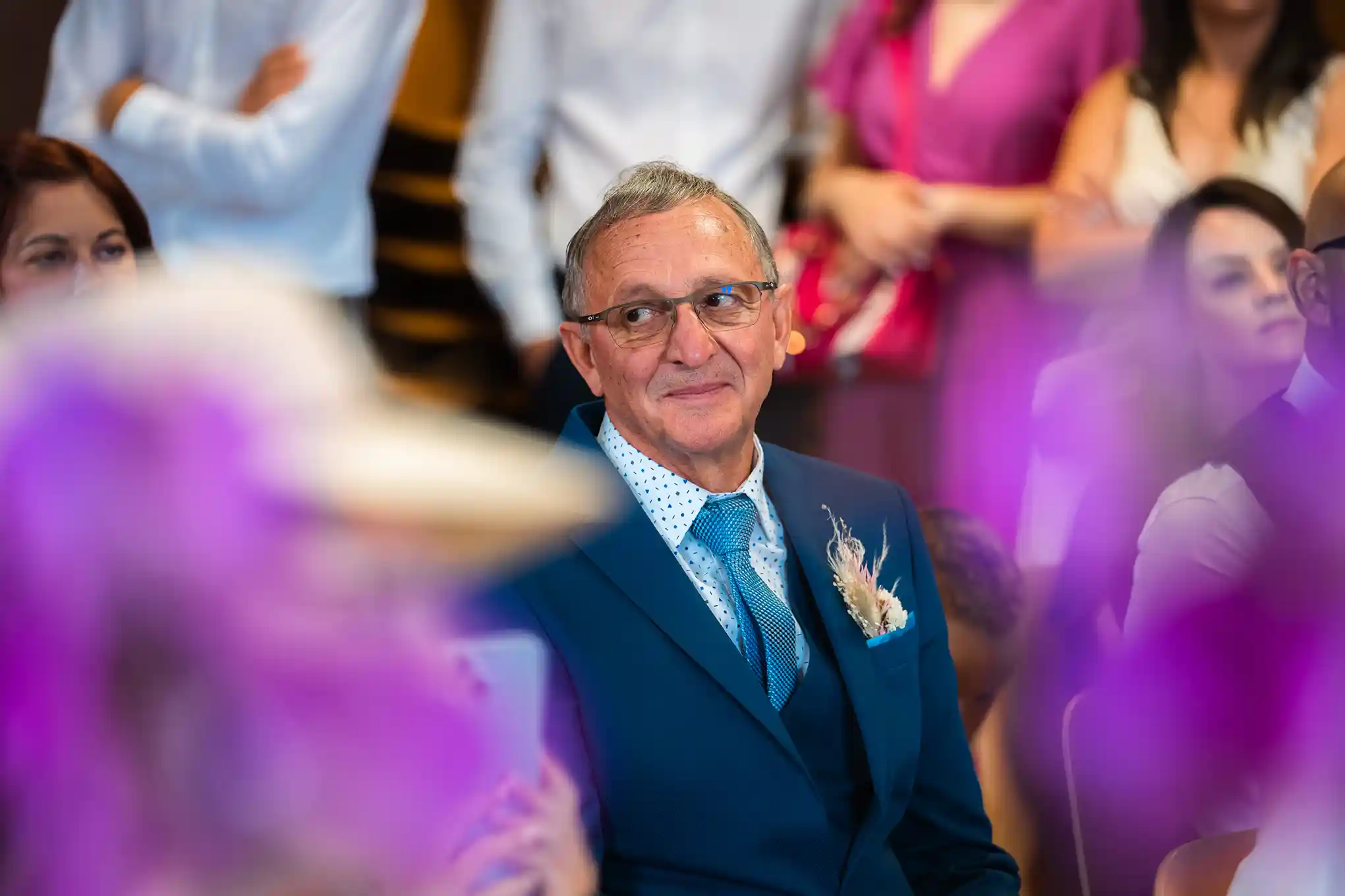 père de marié portrait