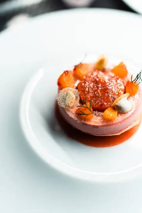 Photographe professionnel en Alsace - photo culinaire d'un plat gastronomique